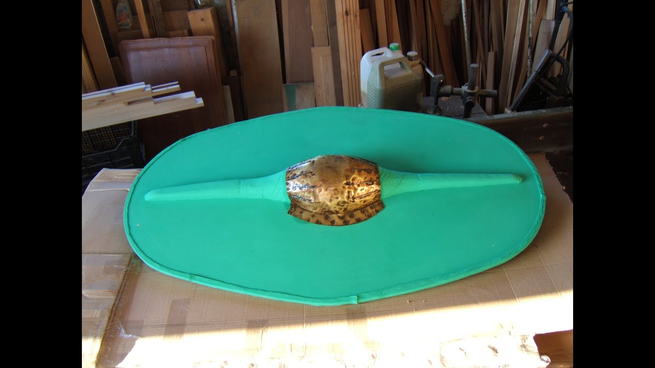 How To Make A Celtic Oval Shield