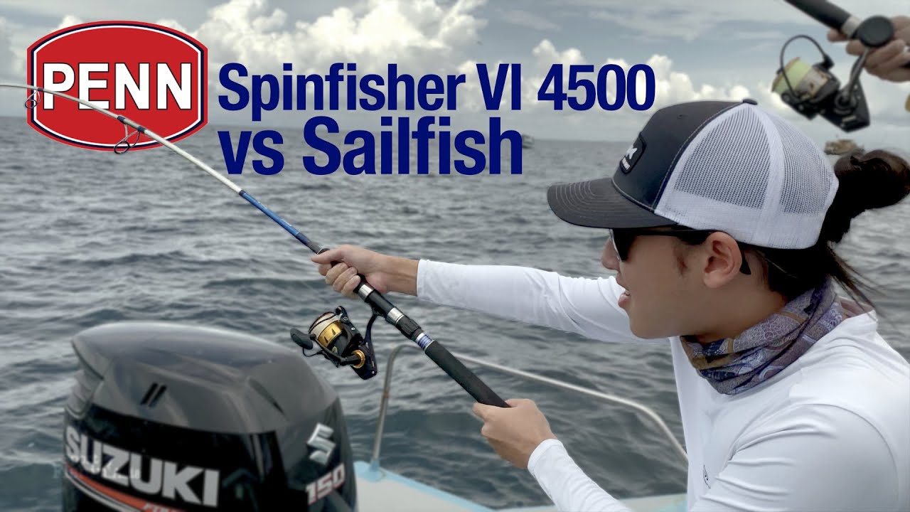 PENN Spinfisher VI 4500 vs Sailfish (Toon and Tuz)