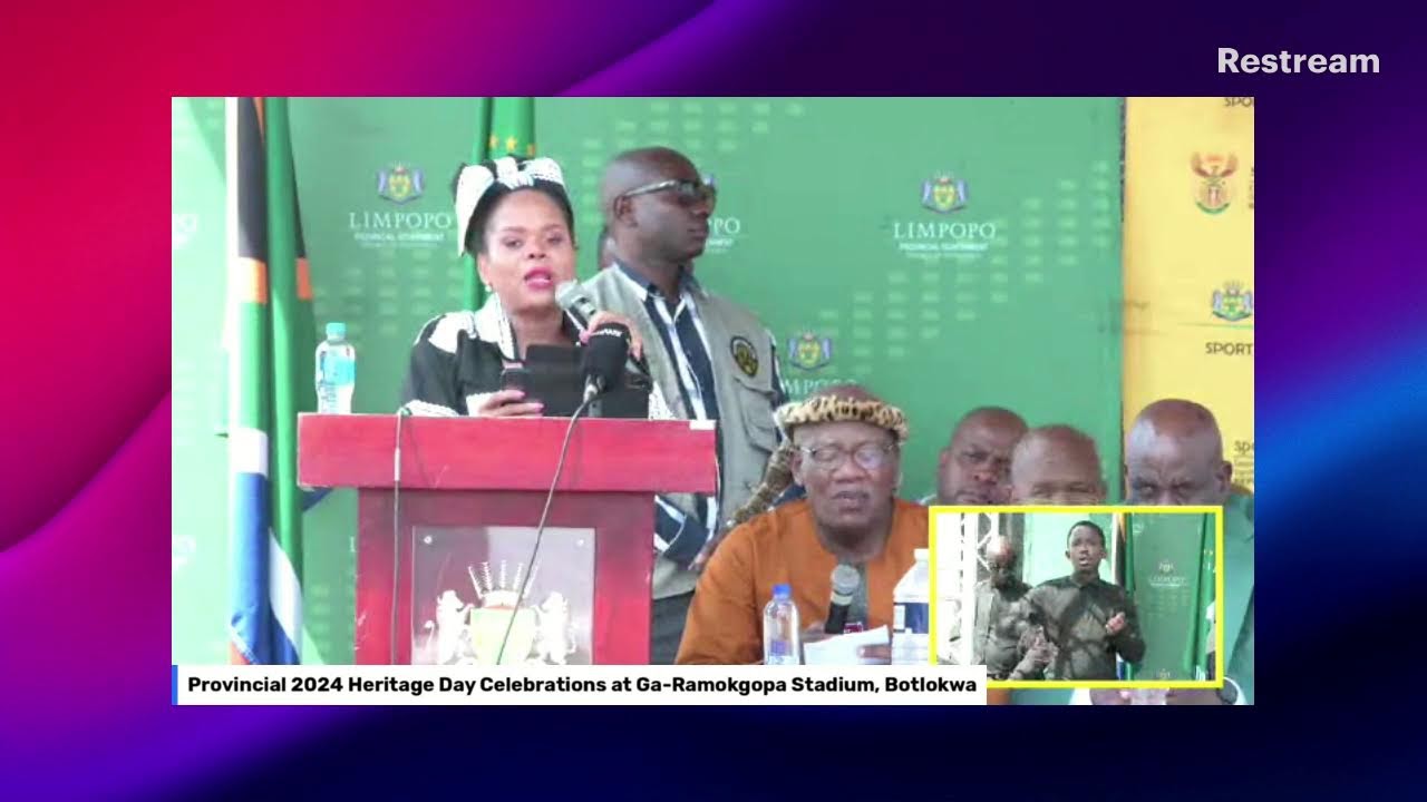 Provincial 2024 Heritage Day Celebrations at Ga-Ramokgopa Stadium, Botlokwa
