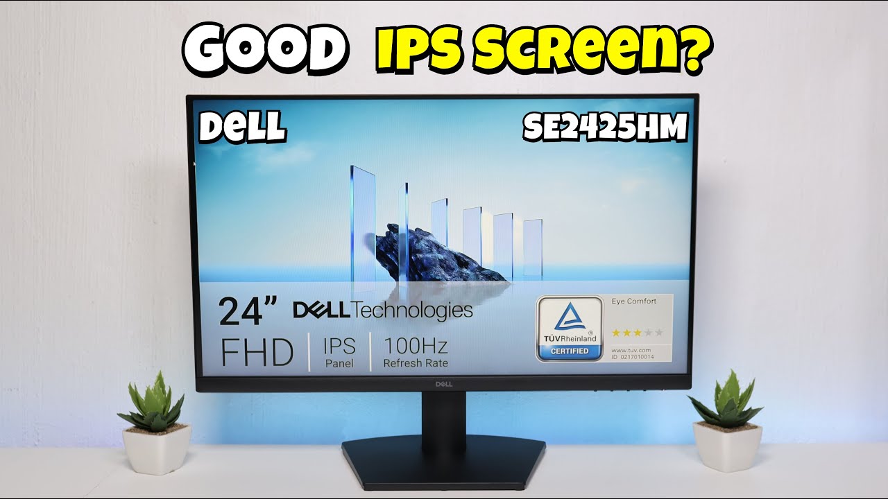Dell SE2425HM 100Hz - IPS Gaming Monitor Review!