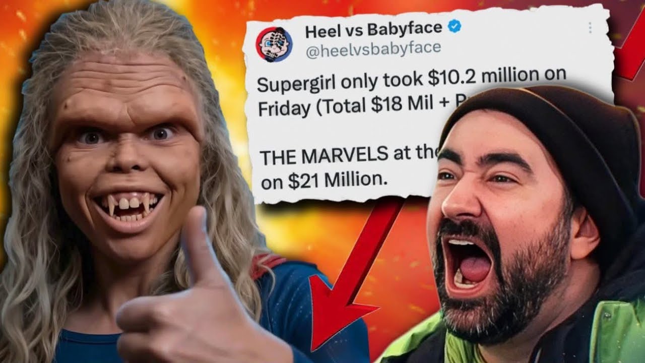 AngryJoe Can't Stop Crying Over Supergirl's Box Office DISASTER