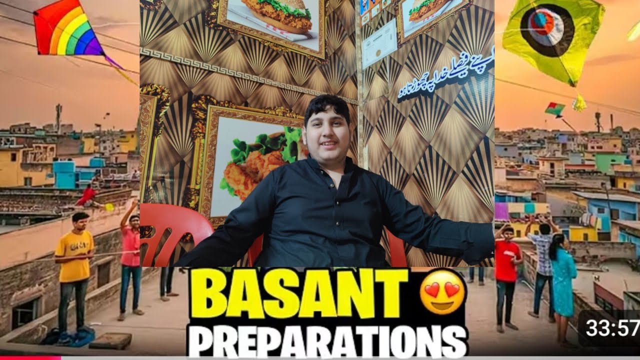 Finally Basant preparations Started 🪁Visited Androon Lahore for Day 1 😱 #rajabfamily #vlog #foryou 