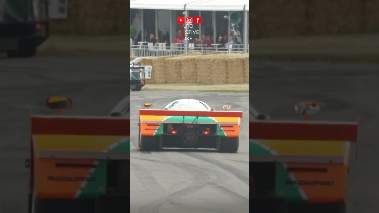 9.000rpm R26B 4-Rotor Mazda 787B PURE Engine Sound