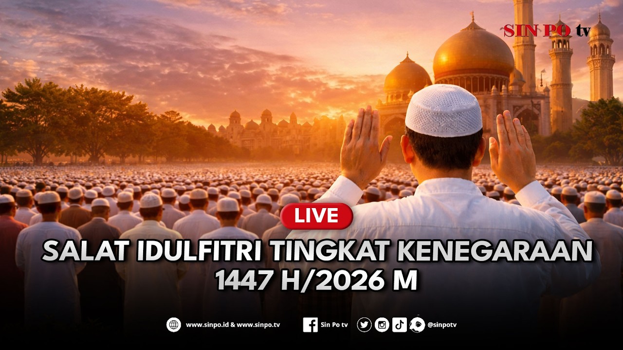 🔴LIVE - SALAT IDUL FITRI 1447 H/2026M