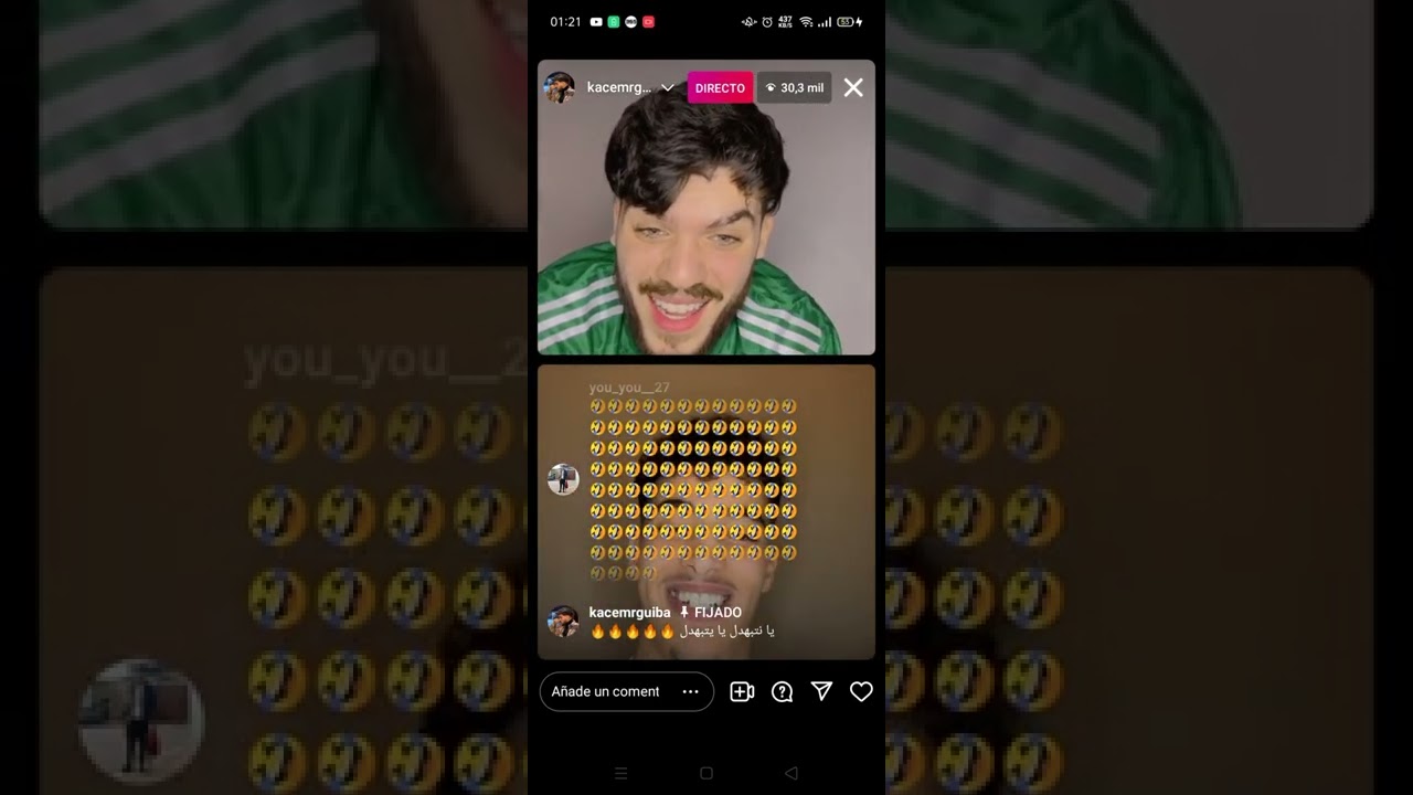اللايف العالمي قاسم رقيبة Kacem Rguiba و Moh K تخسر تتبهدل le 16/04/2022🤣🤣🤣🤣🇪🇸🇲🇦🇩🇪🇩🇿