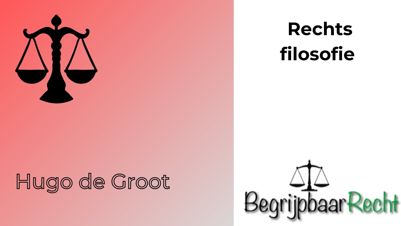 Rechtsfilosofie Hugo de Groot