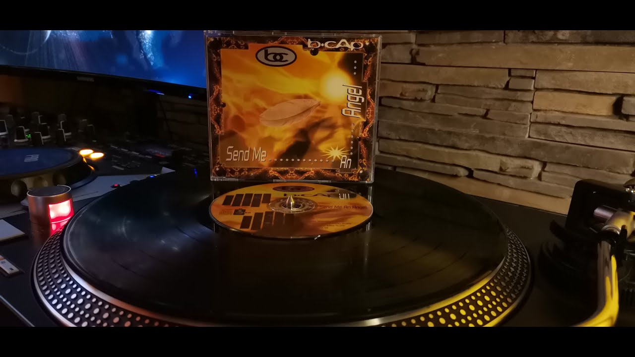 B-Cap - Send Me An Angel (Extended Club Version) (1995) 👣🎹🔊🔊🔊