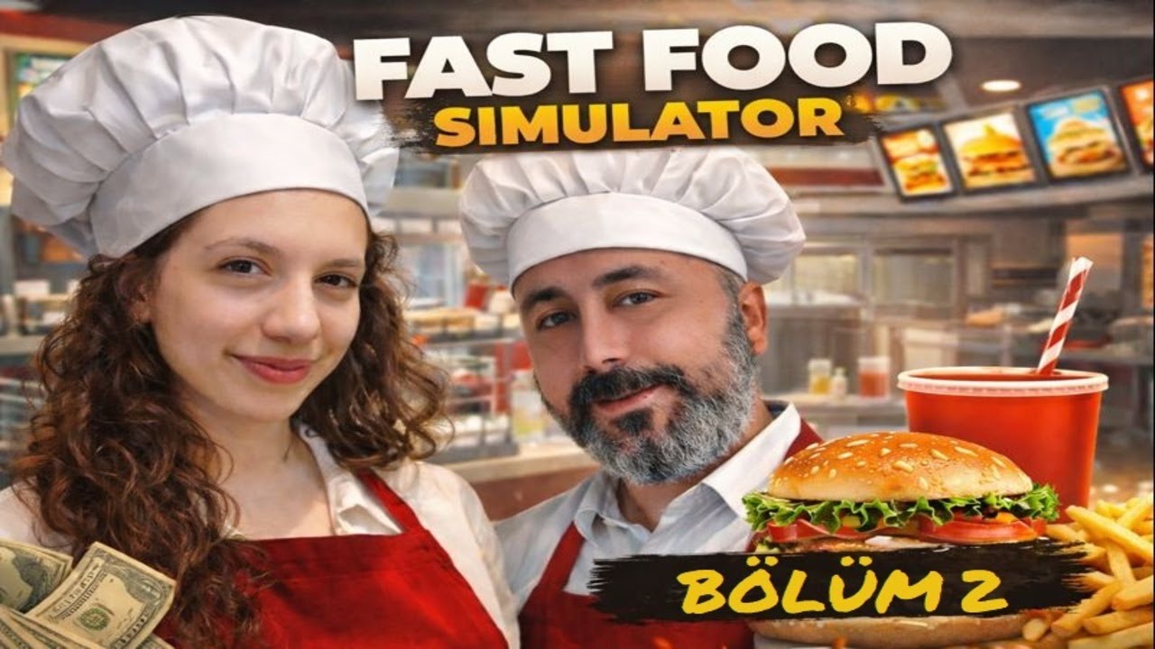 MeL'tem İLE  FAST FOOD SİMULATÖR  | BÖLÜM 2 ZOR MODA GEÇTİK