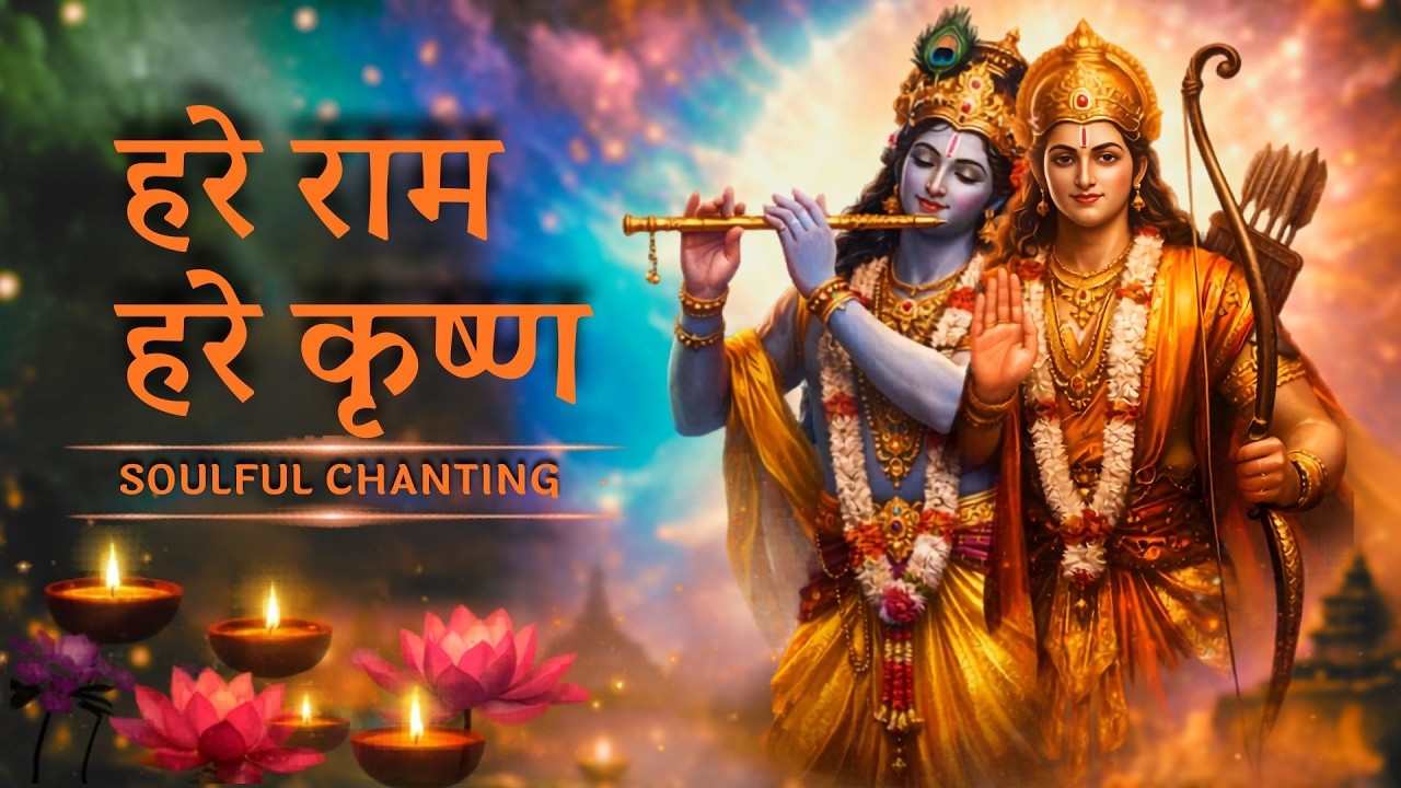 Hare Ram Hare Krishna Maha Mantra | Soulful Chanting #radhakrishna #jaishreeram