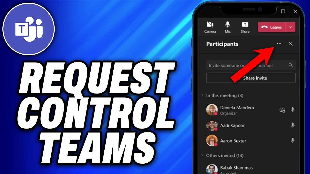 How To Request Control Microsoft Teams - Easy Fix