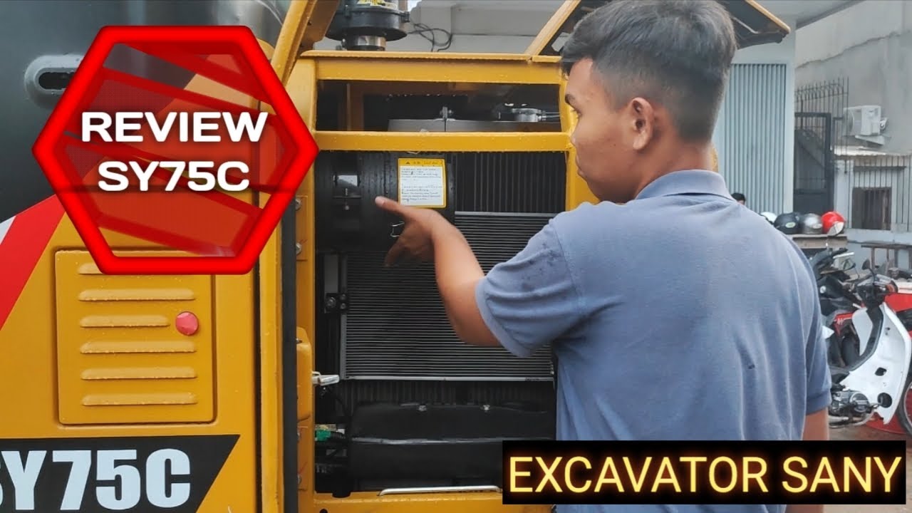 Review EXCAVATOR SANY SY75C