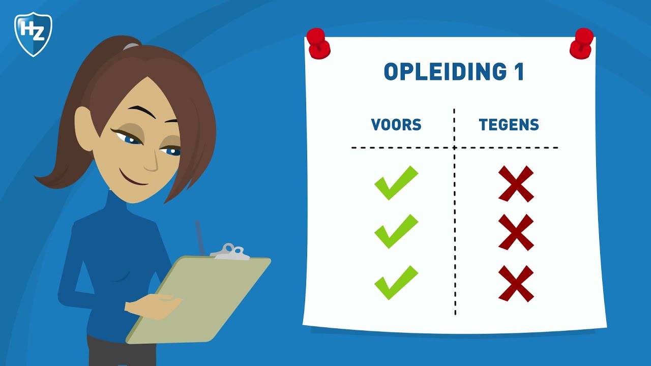 Hoe maak je een studiekeuze in 5 stappen | HZ University of Applied Sciences