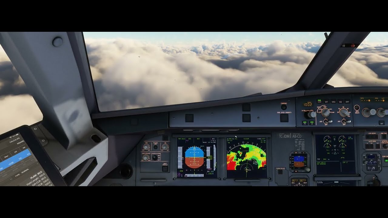 🛬 MSFS2020 – FSLabs A321neo Landing at ZBTJ | Stormy Skies & Madness in Tianjin