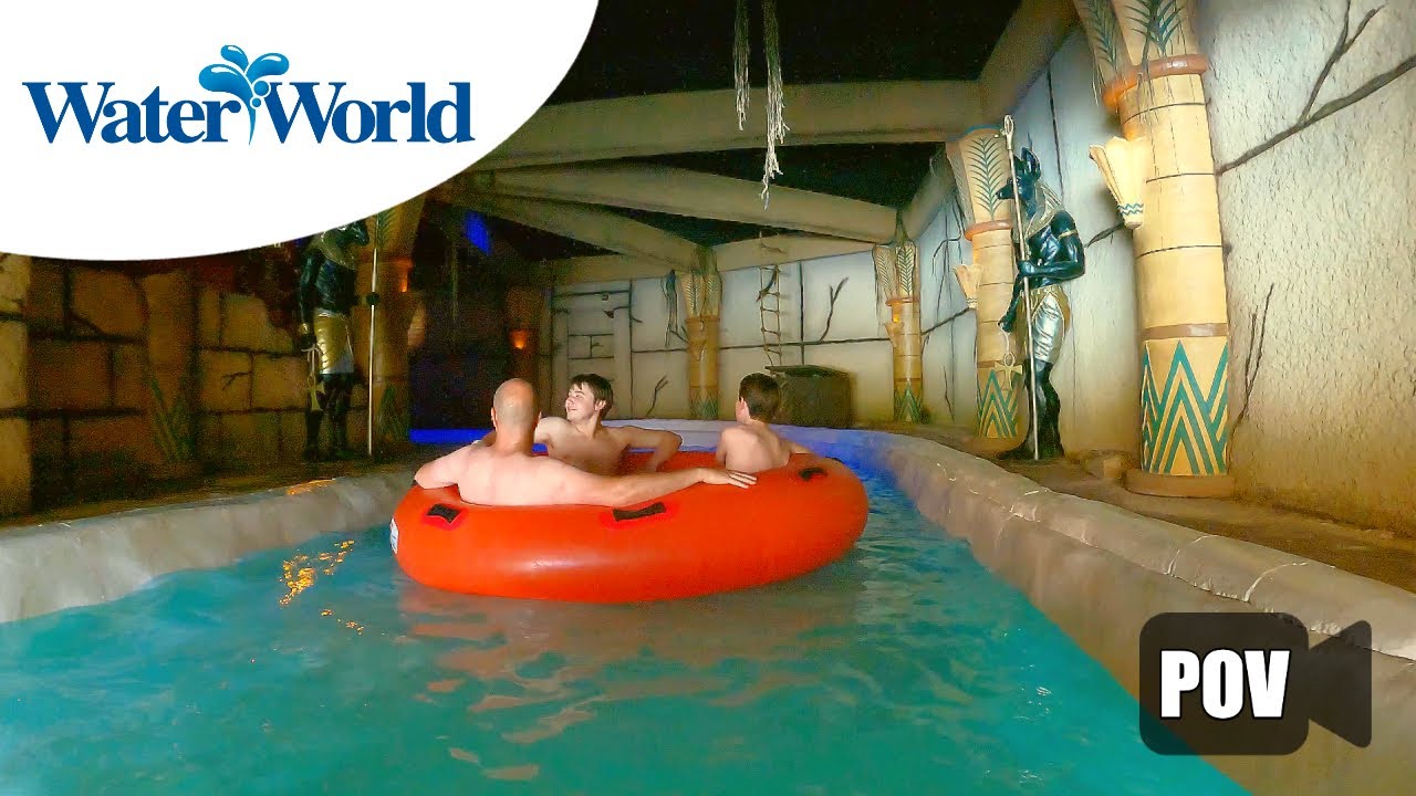 Lost River of the Pharaohs Water World Denver Waterslide POV