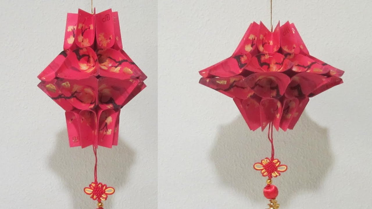 CNY TUTORIAL NO. 84 - Ribbon Lantern