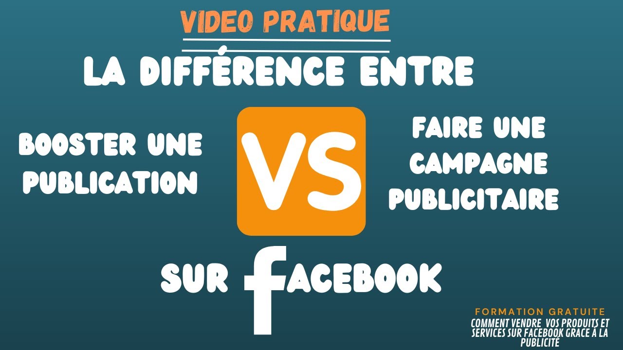 Comment faire la promotion de vos produits et services avec la publicit&eacute; Facebook(boost ou campagne)