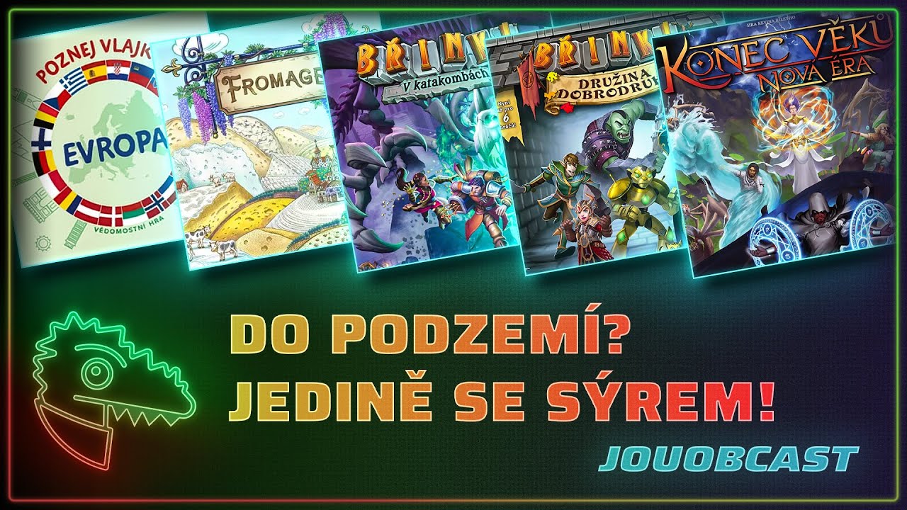 Do podzemí? Jedině se sýrem! 🧀 Břink! Družina dobrodruhů, Fromage, Konec věků: Nová éra | JOUOBCAST