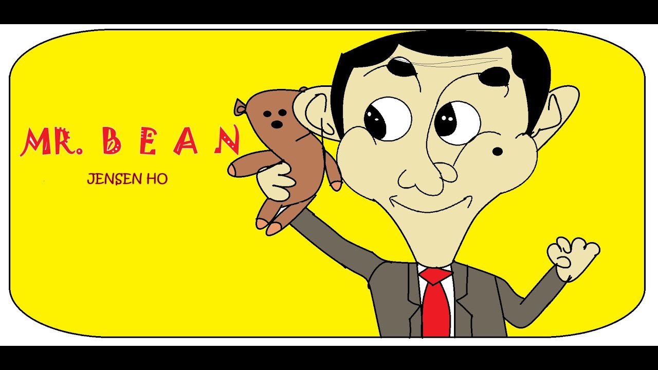 MS. PAINT : MEMBUAT GAMBAR KARTUN MR BEAN