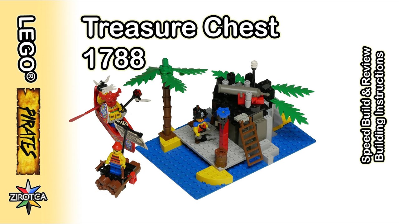 LEGO Treasure Chest | LEGO 1788  | LEGO Pirates - Speed Building & Review YouTube Video
