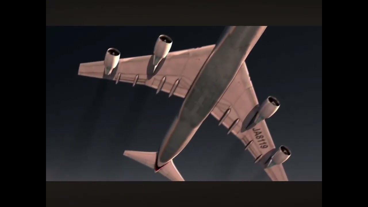 Watching Plane crash animations
