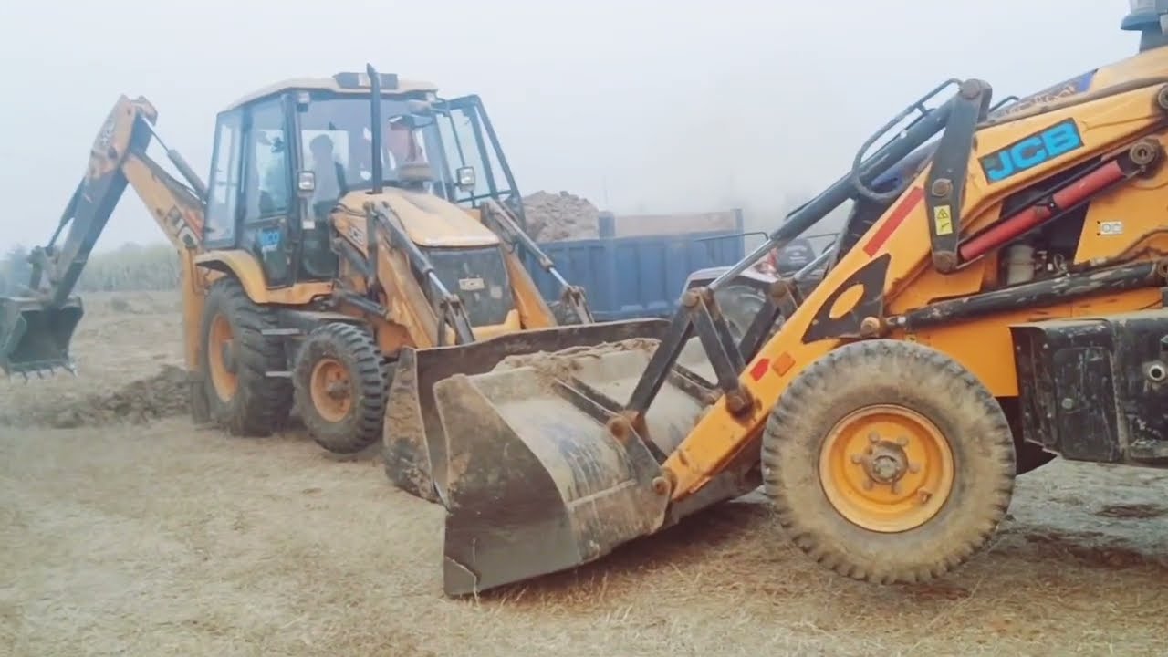 JCB machine 3DX Plus tractor viral 