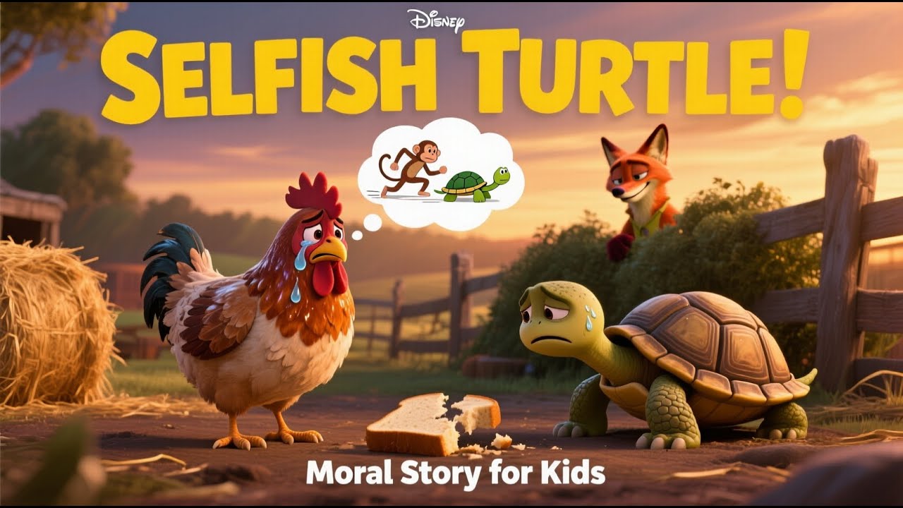 Why You Should Never Be Selfish  The Hen & The Turtle Story