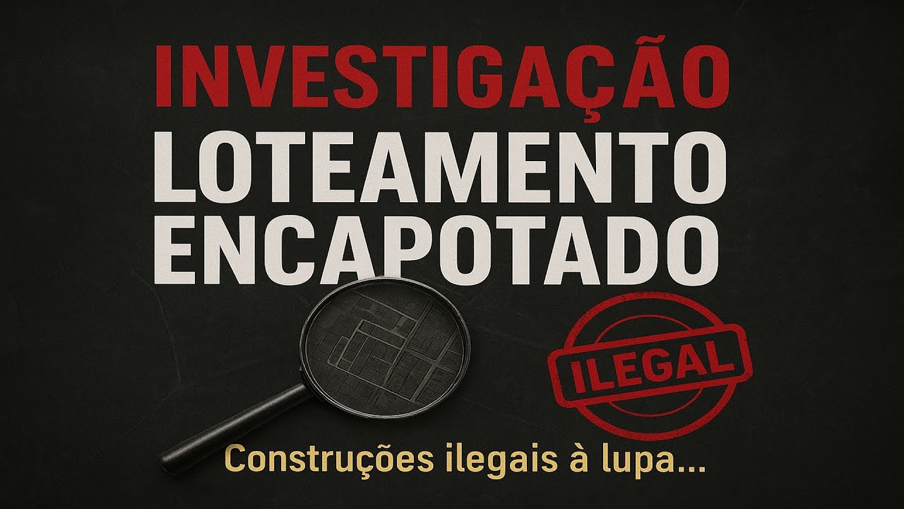 Loteamento encapotado em investigação | Construções ilegais à lupa...