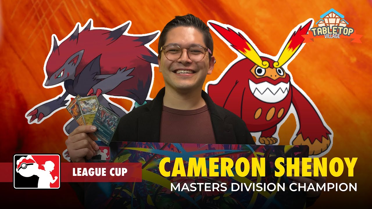 Pokémon Tabletop Village Winter League Cup Masters Champion Deck Profile - Zoroark - Cameron Shenoy