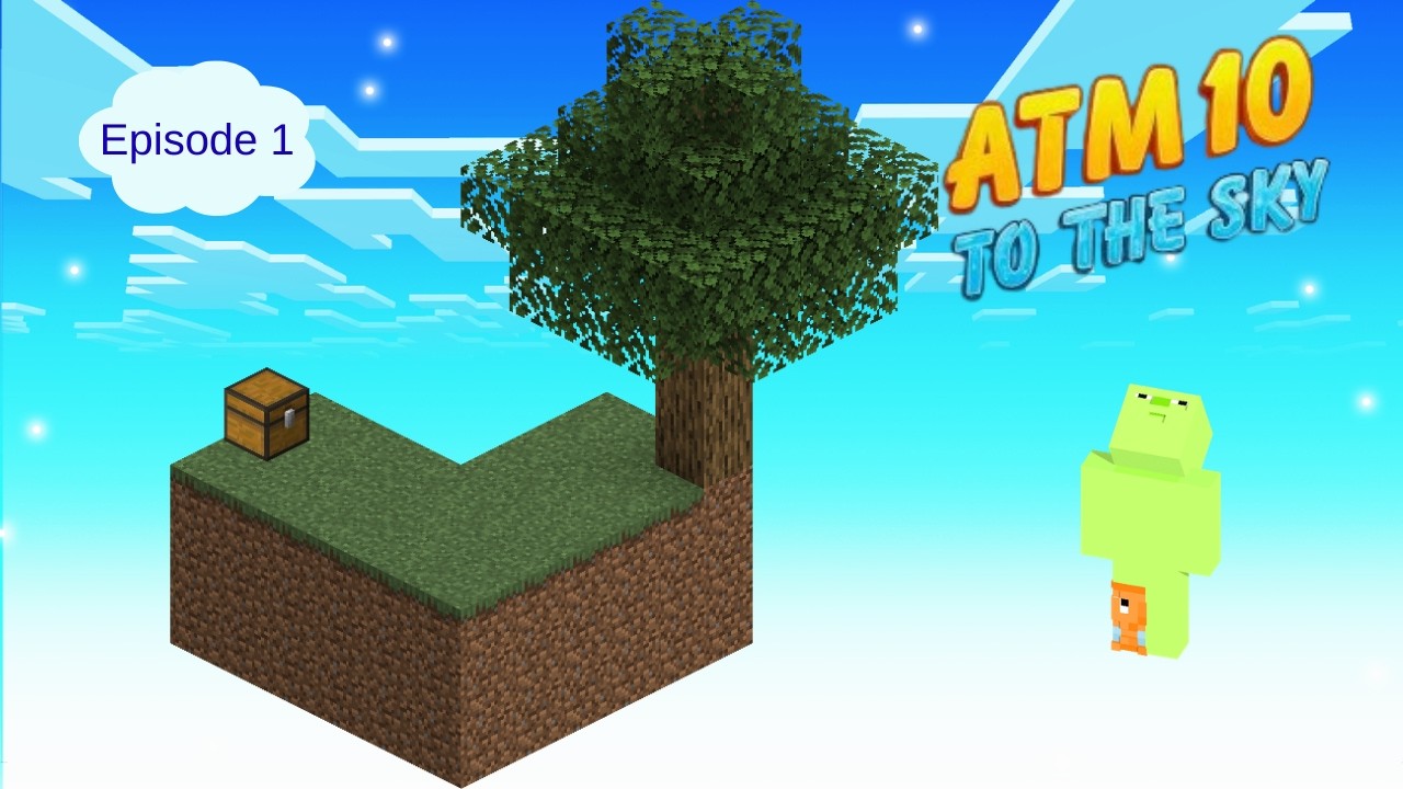 Brand new series! All the mods 10 to the sky! Modded Minecraft skyblock