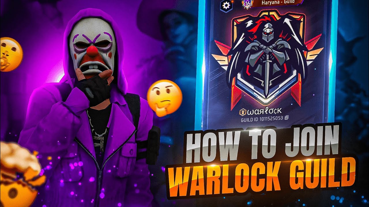 FF RAREST GUILD REQUIREMENTS || HOW TO JOIN WARLOCK ESPORTS GUILD ? HOW TO JOIN FF RAREST GUILD...?