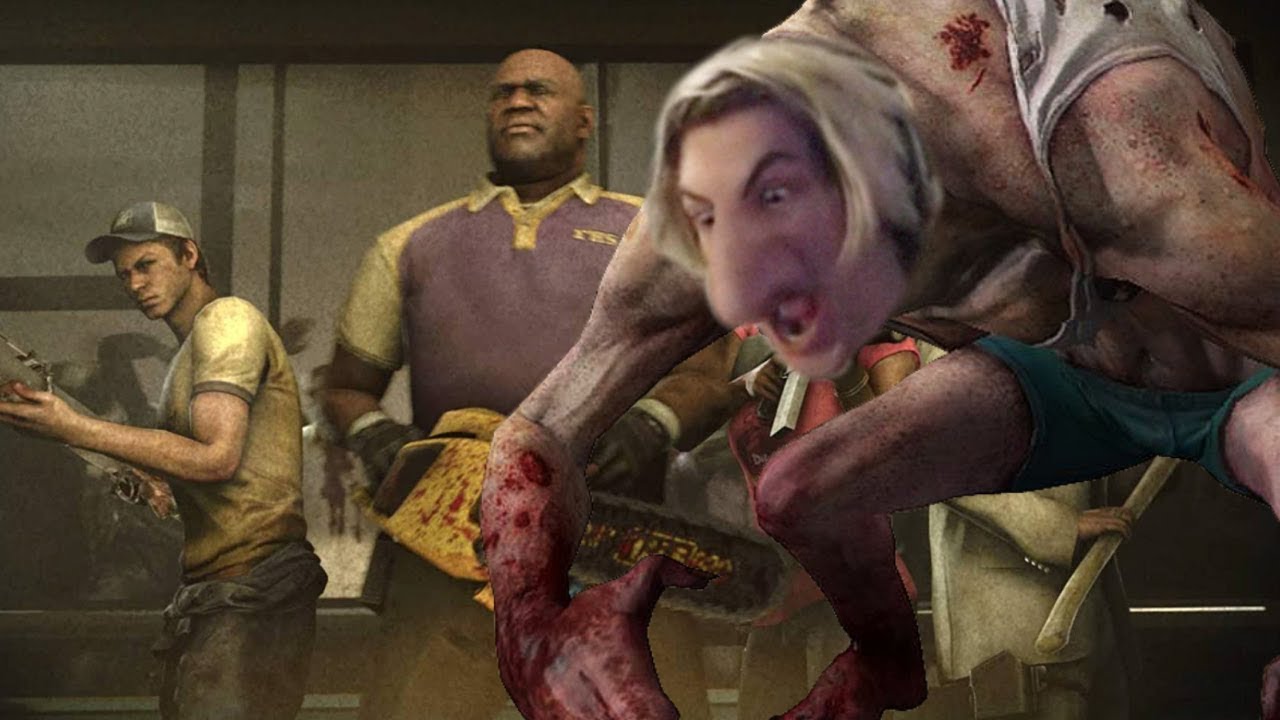 EL GOBLINO UNLEASHED! - xQc Plays Left 4 Dead 2 Online | xQcOW