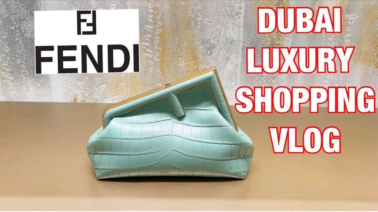 DUBAI LUXURY FASHION SHOPPING VLOG Part 2: FENDI Salon Privé