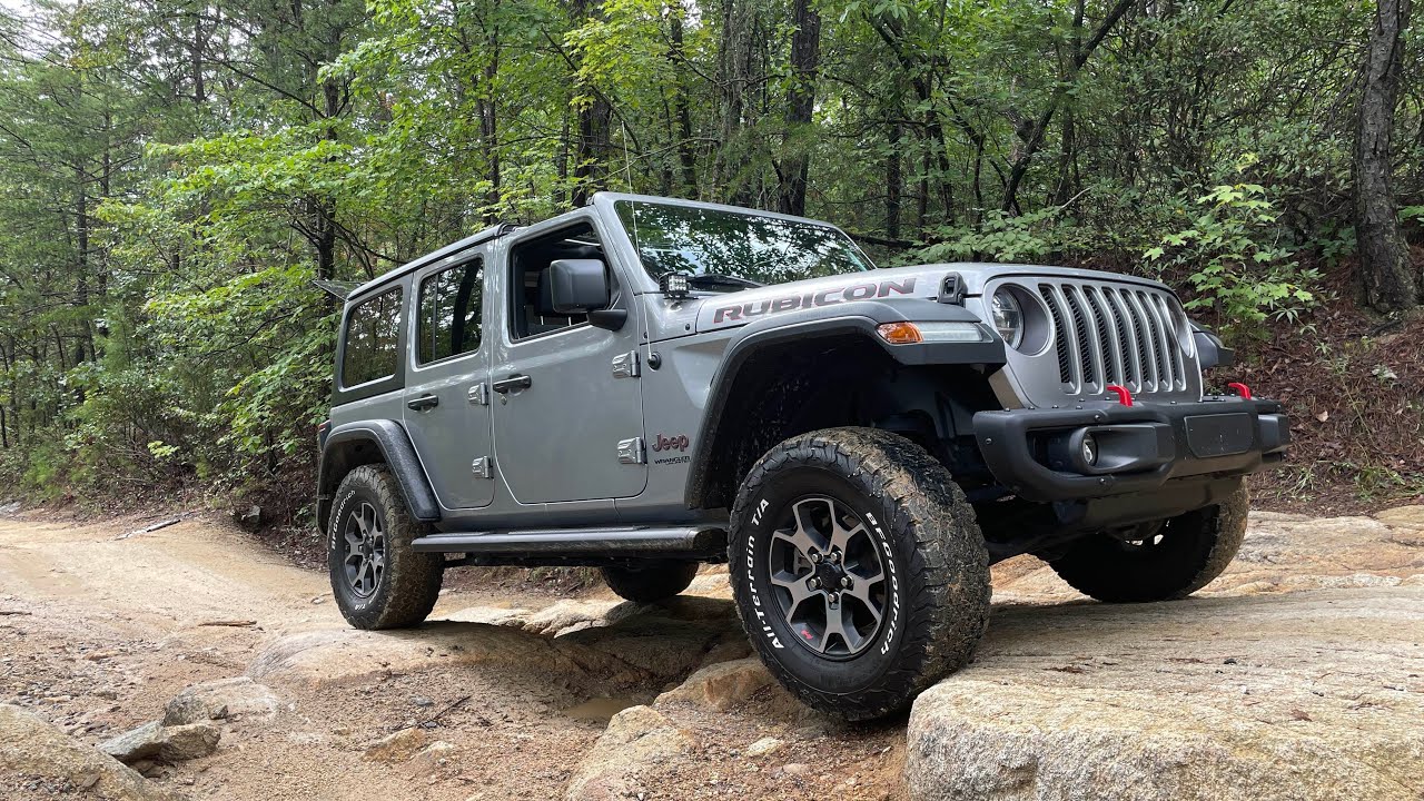 Jeep Wrangler JLU 4x4 Guide to Brown Mountain OHV