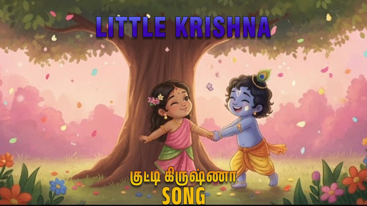 குட்டி கிருஷ்ணா 🦚 | பாளகன் கிருஷ்ணா | Cute Baby Krishna Tamil Devotional Song