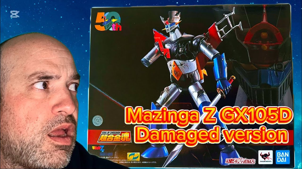 Mazinga Z GX105D Damaged KS Unboxing (Ita)