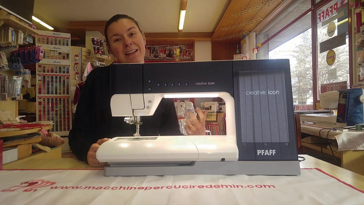 Recensione macchina per cucire e ricamare Pfaff Icon