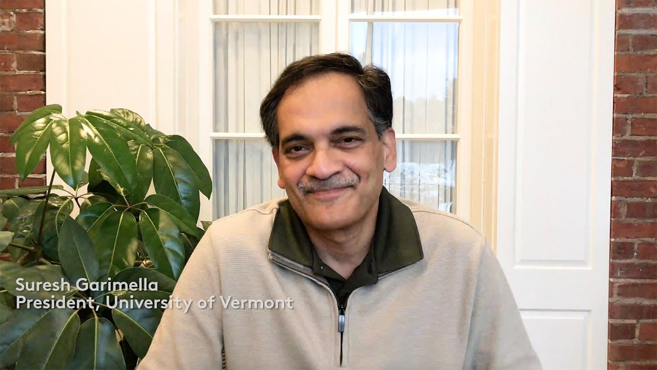 Gratitude for Our Community from UVM President Garimella