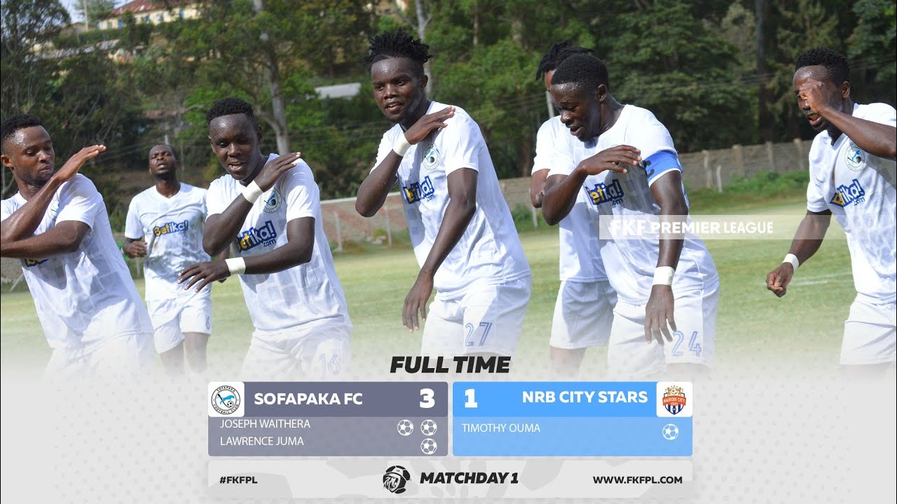 Sofapaka FC vs Nairobi City Stars highlights