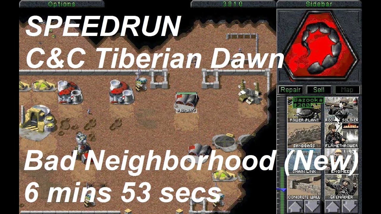 SPEERDUN (updated): Bad neighbourhood - C&C Covert Operations (Tiberian Dawn)