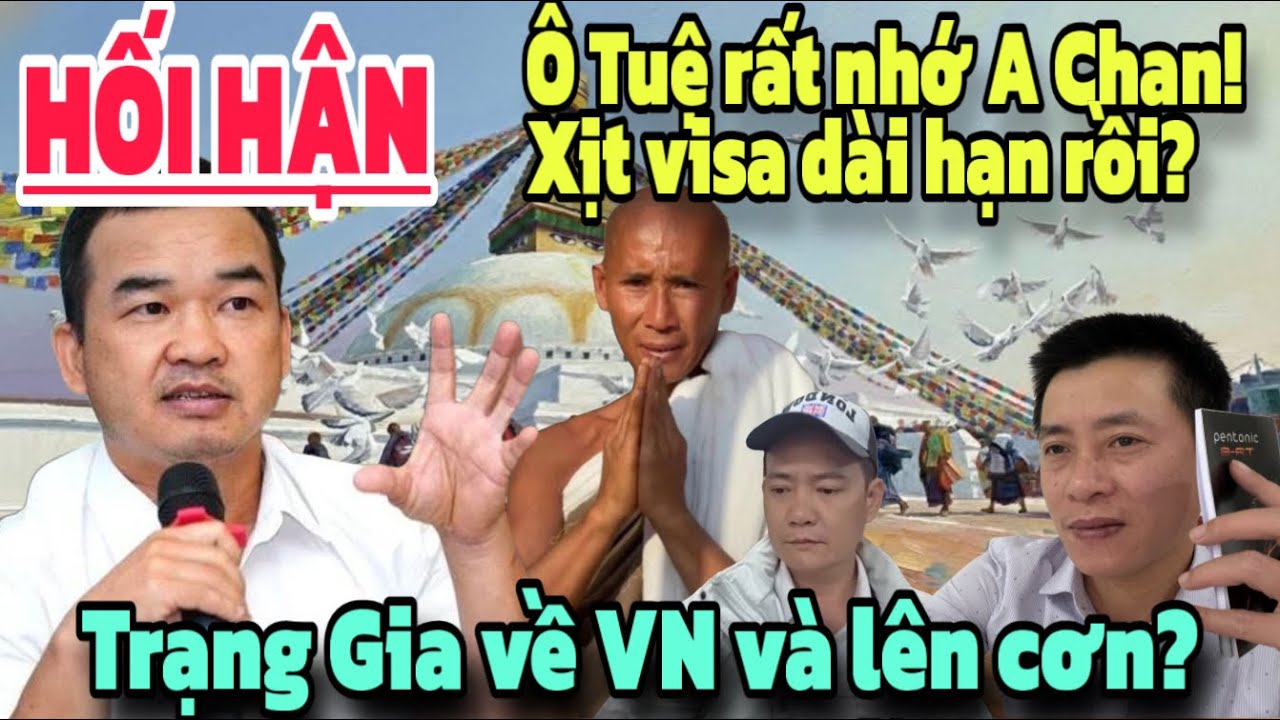 Ngay lúc này Ô Minh Tuệ rất nhớ A Chan Báu, xịt visa 1 năm rồi? Trang ra về Việt Nam và lên cơn?
