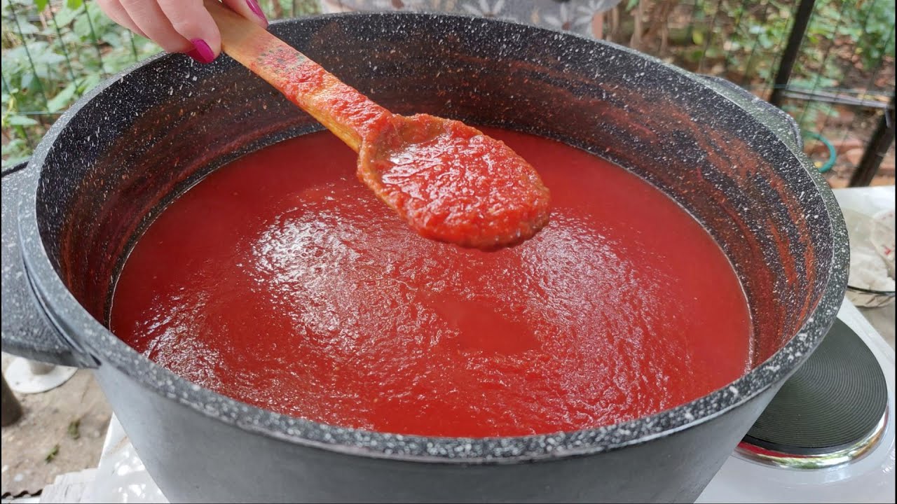 Bulion de rosii reteta traditionala / Tomato broth, traditional recipe