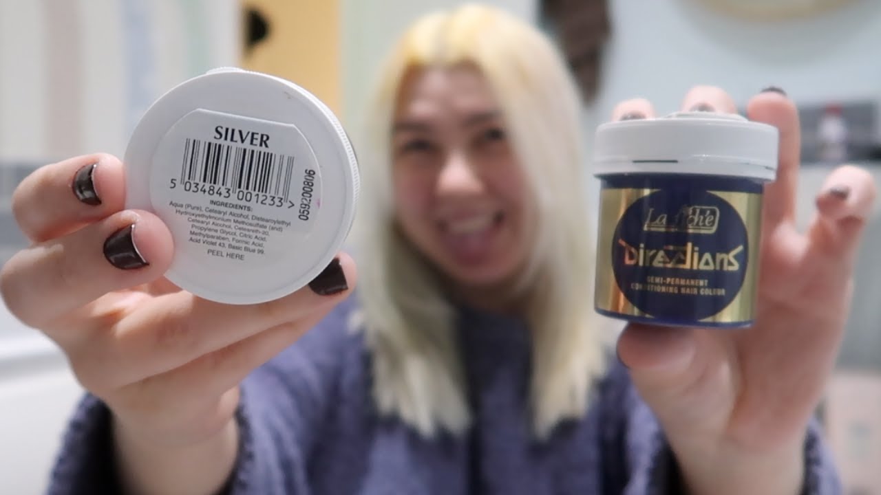 Dying My Hair Silver With Directions Hair Dye