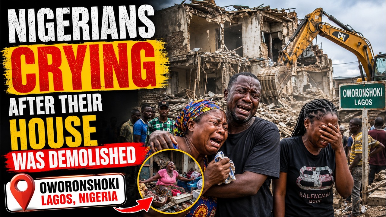 🇳🇬DAILY LIFE AFTER HOUSE DEMOLITIONS - 4K WALK OWORONSHOKI-LAGOS-NIGERIA-