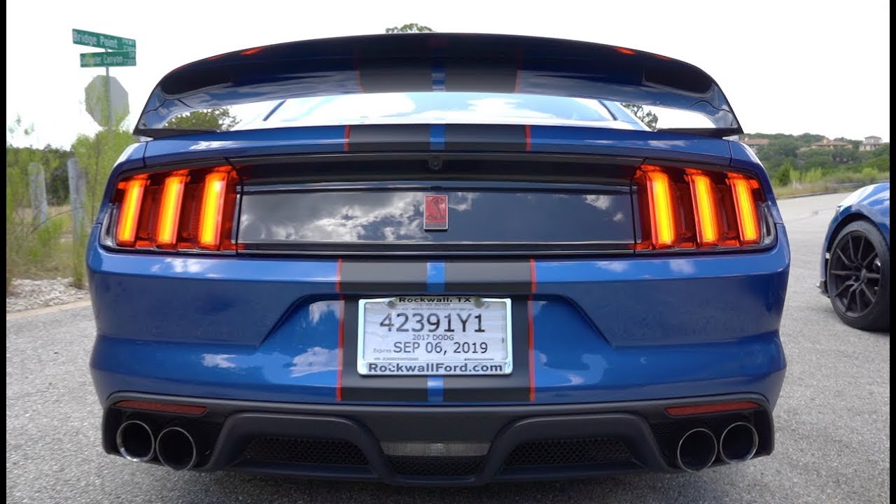 Best of Shelby GT350 Exhaust Sound Compilation