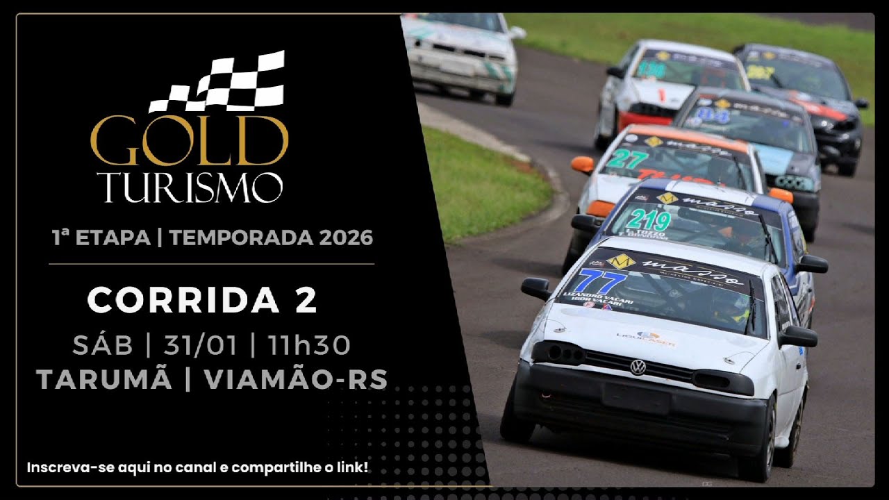 Gold Turismo CORRIDA 2 - Etapa 1 Autódromo Tarumã 31.01.2026