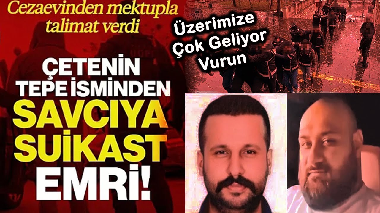 Barış Boyun Cezaevinden Talimat Verdi! 574 Sayfalık İddianameyi Hazırlayan Savcıya Suikast Planı