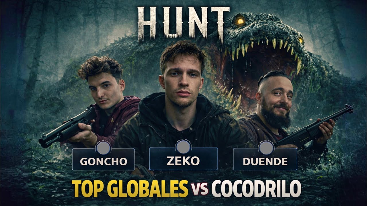 TOP GLOBALES VS COCODRILO - ZEKO, GONCHO DUENDE PABLO - HUNT 1986 