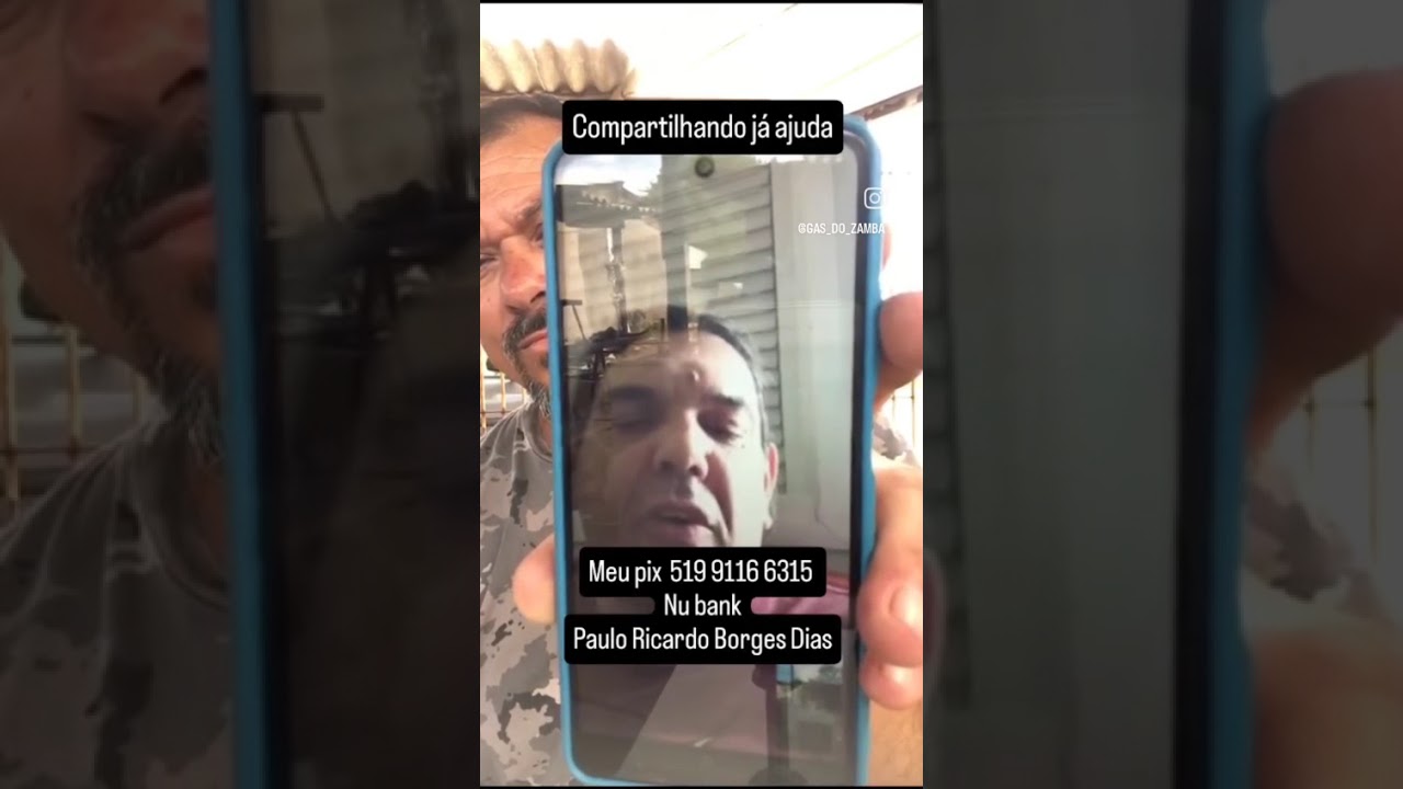 Um pai pedindo pra voltar pra casa