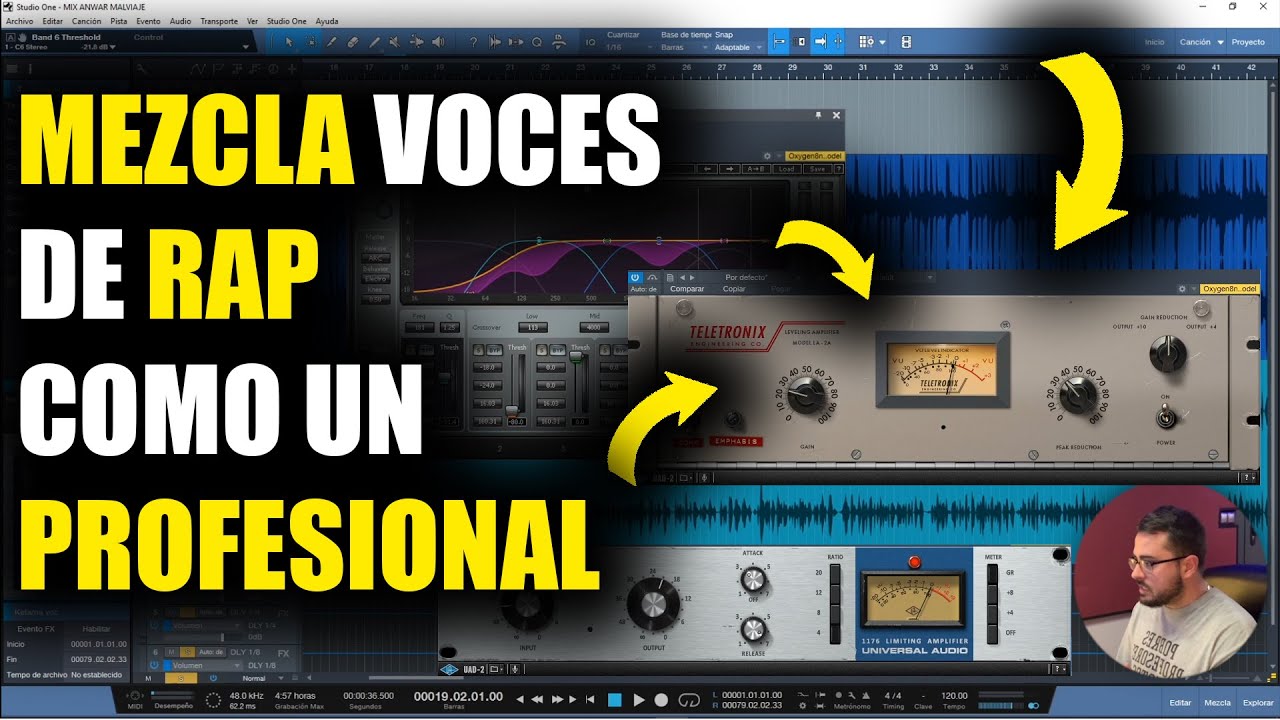Cómo  MEZCLAR VOCES de RAP como un PROFESIONAL
