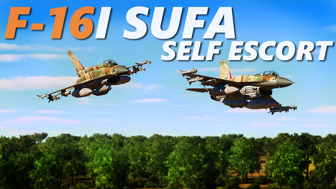 Growling Sidewinder & LongShot in the F-16I Sufa | DCS | Digital Combat Simulator | 4K